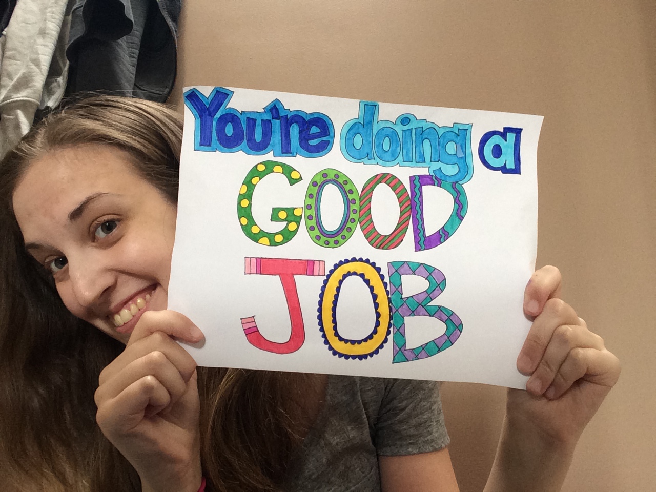 You're doing a good job | Finding my Miracle
